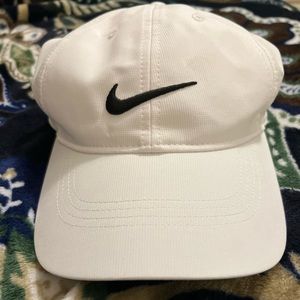 White Nike hat